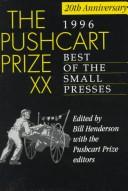 Cover of: The Pushcart Prize XX: Best of the Small Presses 1995-96. (Pushcart Prize)