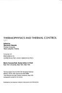 Cover of: Thermophysics and thermal control