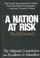 Cover of: A Nation at Risk