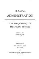 Social administration by Simon Slavin