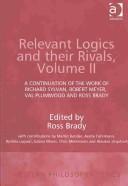 Cover of: Relevant Logics and Their Rivals 1 (Western Philosophy Series)