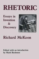 Cover of: Rhetoric: essays in invention and discovery