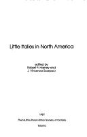 Cover of: Little Italies in North America