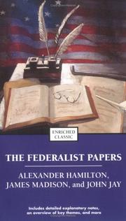 Cover of: The Federalist papers