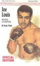 Cover of: Joe Louis by Rugio Vitale, Rugio Vitale