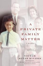 Cover of: A Private Family Matter | Victor Rivas Rivers