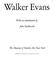 Cover of: Walker Evans