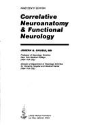Cover of: Correlative neuroanatomy & functional neurology by Joseph G. Chusid