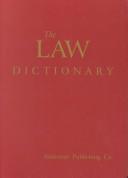 Cover of: The Law Dictionary: Pronouncing Edition