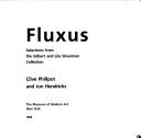 Cover of: Fluxus by Clive Phillpot