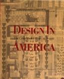 Cover of: Design in America: the Cranbrook vision, 1925-1950