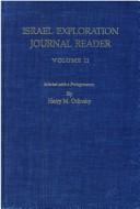 Cover of: Israel exploration journal reader by selected with a prolegomenon by Harry M. Orlinsky.