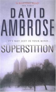 Cover of: Superstition by David Ambrose, David Ambrose, David Ambrose