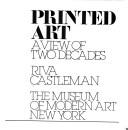 Cover of: Printed art: a view of two decades