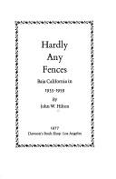 Cover of: Hardly Any Fences by John W. Hilton