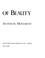 Cover of: In pursuit of beauty