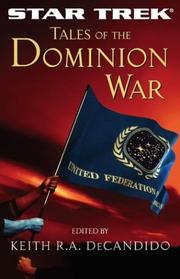 Cover of: Tales of the Dominion War by edited by Keith R.A. DeCandido.