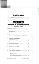 Cover of: Mexico: neighbor in transition