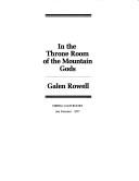 Cover of: In the throne room of the mountain gods by Galen Rowell