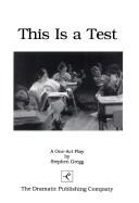 Cover of: This is a Test