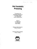 Cover of: Hot Isostatic Pressing by International Conference on Hot Isostatic Pressing (1996 Andover, Mass.)