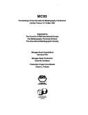 Cover of: Mc95 Proceedings of the International Metallographic Conference: Proceedings of the International Metallography Conference, Colmar, France, 10-12 May 1995
