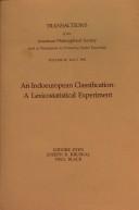 Cover of: An Indoeuropean classification: a lexicostatistical experiment