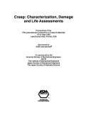 Creep-- characterization, damage, and life assessments by International Conference on Creep of Materials (5th 1992 Lake Buena Vista, Fla.)