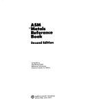 Cover of: ASM metals reference book