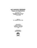 Hot isostatic pressing by International Conference on Hot Isostatic Pressing (2nd 1989 Gaithersburg, Md.)