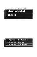 Cover of: Horizontal wells