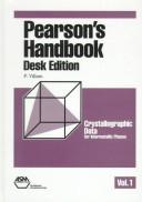 Cover of: Pearson's handbook: crystallographic data for intermetallic phases.