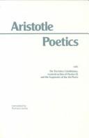 Cover of: Poetics I by Aristotle