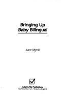 Cover of: Bringing Baby Bilingual Filstrup Ff by Jane Merrill