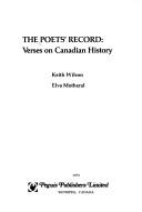 Cover of: The Poets' record: verses on Canadian history