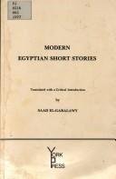 Cover of: Modern Egyptian short stories