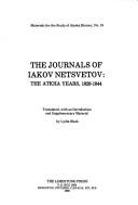 Cover of: The journals of Iakov Netsvetov by I͡Akov Net͡svi͡etov