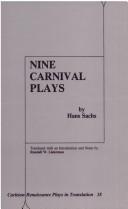 Cover of: Nine Carnival Plays (Carleton Renaissance Plays in Translation)