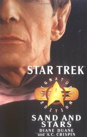 Cover of: Sand and Stars: Star Trek