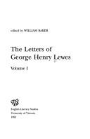 Cover of: Letters of George Henry Lewes