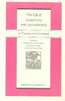 Cover of: life of Christina of Saint Trond