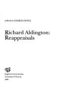 Cover of: Richard Aldington by edited by Charles Doyle.