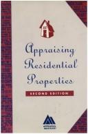 Cover of: Appraising residential properties.