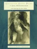 Cover of: Collected Later Poems of Joel Oppenheimer by Joel Oppenheimer