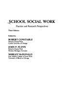 Cover of: School social work: practice and research perspectives