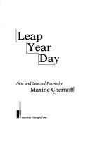 Cover of: Leap Year Day: New and Selected Poems