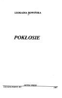 Cover of: Poklosie: Gleanning