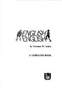 Cover of: English English by Norman W. Schur