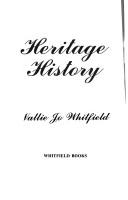 Cover of: Heritage History