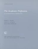 Cover of: cademic profession: an international perspective